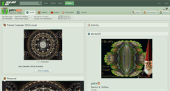 Desktop Screenshot of patrx.deviantart.com
