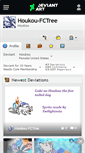 Mobile Screenshot of houkou-fctree.deviantart.com