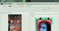 Desktop Screenshot of eccentric-aquarius.deviantart.com