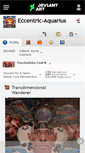 Mobile Screenshot of eccentric-aquarius.deviantart.com