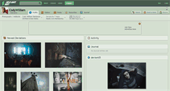 Desktop Screenshot of codywilliam.deviantart.com