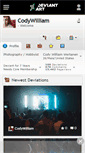 Mobile Screenshot of codywilliam.deviantart.com