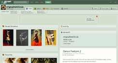 Desktop Screenshot of originaldanceclub.deviantart.com