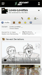 Mobile Screenshot of loves-lovettes.deviantart.com