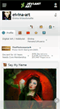 Mobile Screenshot of eivina-art.deviantart.com