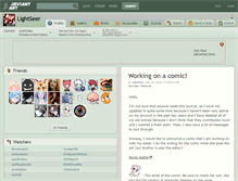 Tablet Screenshot of lightseer.deviantart.com