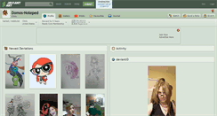 Desktop Screenshot of domos-noteped.deviantart.com