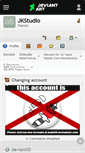 Mobile Screenshot of jkstudio.deviantart.com