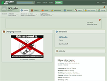Tablet Screenshot of jkstudio.deviantart.com