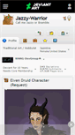 Mobile Screenshot of jazzy-warrior.deviantart.com