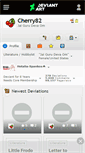 Mobile Screenshot of cherry82.deviantart.com