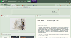 Desktop Screenshot of m4771.deviantart.com
