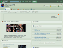 Tablet Screenshot of moltenman1997.deviantart.com