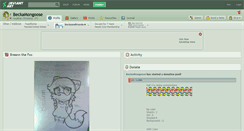 Desktop Screenshot of beckamongoose.deviantart.com