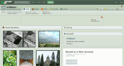 Desktop Screenshot of hydeist41.deviantart.com