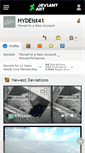 Mobile Screenshot of hydeist41.deviantart.com