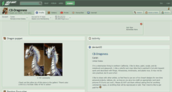 Desktop Screenshot of cb-dragoness.deviantart.com