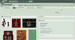 Desktop Screenshot of darkmaster09.deviantart.com