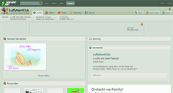 Desktop Screenshot of luffynamiclub.deviantart.com