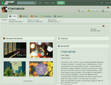 Tablet Screenshot of ftskforever.deviantart.com