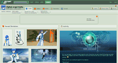 Desktop Screenshot of digital-angel-kaito.deviantart.com