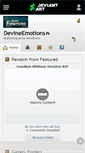Mobile Screenshot of devineemotions.deviantart.com