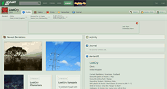 Desktop Screenshot of lostcry.deviantart.com