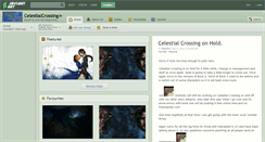 Desktop Screenshot of celestialcrossing.deviantart.com