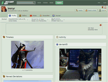 Tablet Screenshot of imrryr.deviantart.com