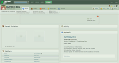 Desktop Screenshot of da1nonly-bcg.deviantart.com