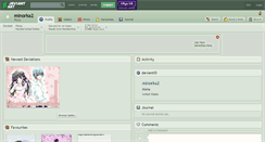 Desktop Screenshot of minorka2.deviantart.com