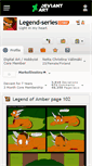 Mobile Screenshot of legend-series.deviantart.com