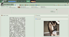 Desktop Screenshot of love-hand-in-hand.deviantart.com