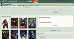 Desktop Screenshot of heewonlee.deviantart.com