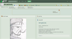 Desktop Screenshot of dark-geijutsuka.deviantart.com
