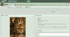 Desktop Screenshot of lelanie.deviantart.com