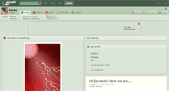 Desktop Screenshot of boubo.deviantart.com