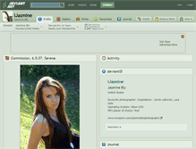 Tablet Screenshot of ijasmine.deviantart.com