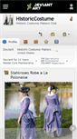 Mobile Screenshot of historiccostume.deviantart.com