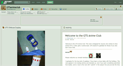 Desktop Screenshot of gtsanimeclub.deviantart.com