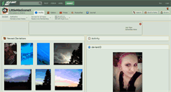 Desktop Screenshot of littlemissscenex.deviantart.com