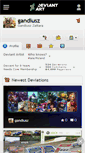 Mobile Screenshot of gandiusz.deviantart.com