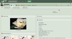 Desktop Screenshot of prinsezha.deviantart.com