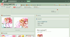 Desktop Screenshot of lacus-x-cagalli-club.deviantart.com