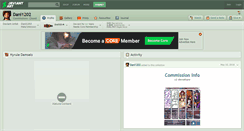Desktop Screenshot of dani1202.deviantart.com
