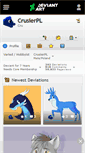 Mobile Screenshot of crusierpl.deviantart.com