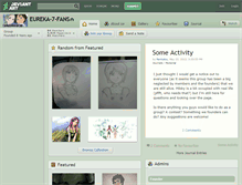 Tablet Screenshot of eureka-7-fans.deviantart.com