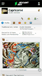Mobile Screenshot of capricorn4.deviantart.com