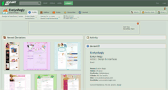 Desktop Screenshot of evelynregly.deviantart.com