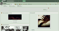 Desktop Screenshot of bedine.deviantart.com